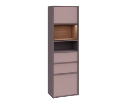 ERY V643, výklop, nika, zásuvka, pravý, pudrová, osvětlení niky, ovládání ovladačem ERY V643, výklop, nika, zásuvka, pravý, pudrová, osvětlení niky, ovládání ovladačem